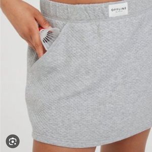 Aerie Coffee Run Set - Skirt and Bra